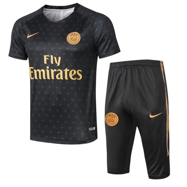 Entrenamiento Paris Saint Germain Conjunto Completo 2018/19 Negro Amarillo